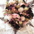 Everlasting Romance: Dried Flower Wedding Bouquet with Soft Pinks and Purples